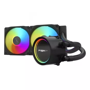 FSP K Fortron AE24-B 400W ATX maitinimo blokas, 80 PLUS Bronze, ne modulinis, 120mm ventiliatorius, juodas