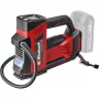 Einhell Power X-Change akumuliatorinis automobilinis kompresorius CE-CC 18/23 D Li-Solo, 18V, 11 bar, skaitmeninis manometras, LED apšvietimas, raudonas/juodas (be akumuliatoriaus)