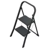 HAILO K44 StandardLine sulankstomas laiptelis su apsaugine rankena, 2 pakopos, plieninis, juodas, 150 kg