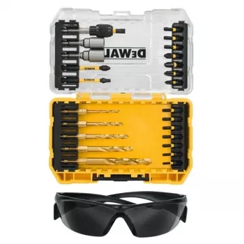 DEWALT DT70735T-QZ 25 dalių EXTREME FLEXTORQ atsuktuvų antgalių rinkinys su magnetiniu antgalių laikikliu, TSTAK dėžute