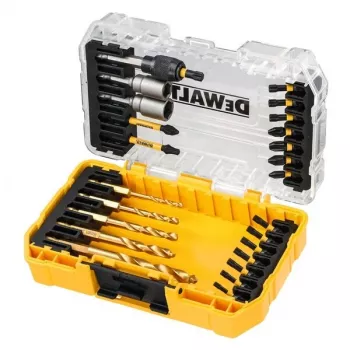 DEWALT DT70735T-QZ 25 dalių EXTREME FLEXTORQ atsuktuvų antgalių rinkinys su magnetiniu antgalių laikikliu, TSTAK dėžute