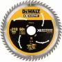 DEWALT Xtreme Runtime 210 mm x 30 mm 60T diskinis pjūklo geležtė