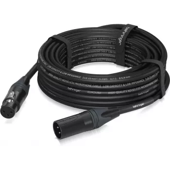 Behringer PMC-1000CM XLR moteriškas į vyrišką mikrofoninis kabelis 10m juodas