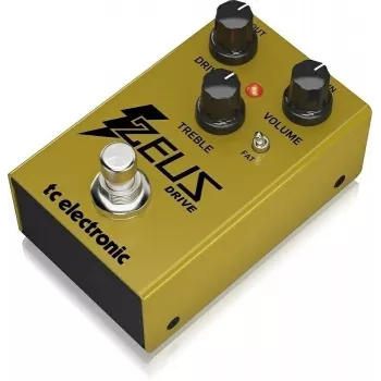 TC Electronic Zeus Drive analoginis overdrive efektų pedalas - Klon Centaur įkvėpta grandinė, True Bypass, kompaktiškas die-cast metalo korpusas, 9V DC