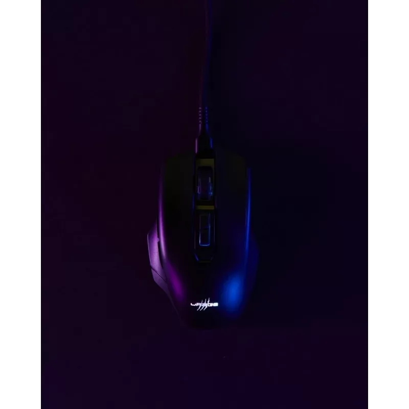 Hama uRage Reaper 410 laidinė optinė žaidimų pelė, 12000 DPI, 6 programuojami mygtukai, RGB, juoda