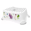 KEEEPER Tomek Hippo vaikų pakylėjimo laiptelis 40,5x28,5x14 cm Baltas