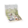 KEEEPER Travel Mat Antek Winnie the Pooh kelioninis čiužinys, sulankstomas, baltas, 70 x 50 x 5 cm