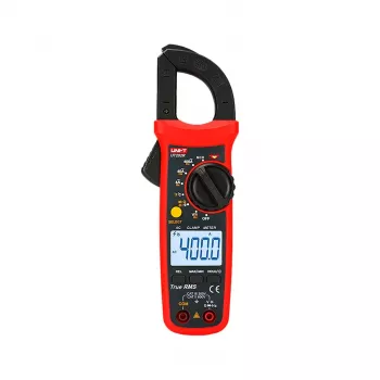 UNI-T UT202R True RMS skaitmeninis srovės matuoklis (kleščių matuoklis) 400A AC/DC įtampa, varža, talpa, dažnis, temperatūra, NCV