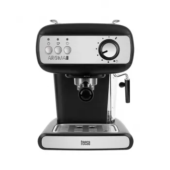 TEESA AROMA 400 espreso kavos aparatas 15 bar 850W 1,6L nerūdijantis plienas/juodas
