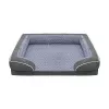 REBEL ANIMALS Premium gyvūnų sofa-lova šunims ir katėms, 89x63x18 cm, anthracite