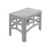 keeeper sulankstomas lauko stalas Timo L, Nordic Grey, 70 x 45 x 55 cm, apkrova iki 80 kg