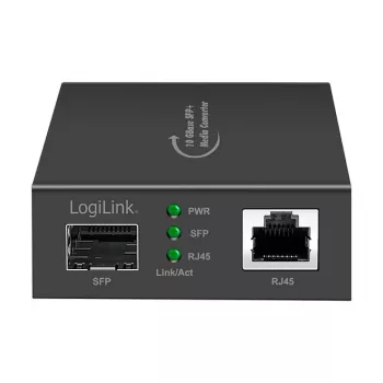 LogiLink 10 Gigabit medijų konverteris RJ45 į 10G SFP+ (NMC003)