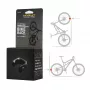 HORNIT CLUG PRO MTB XL dviračio sieninis laikiklis juodas 7764XCP