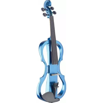 Stagg EVN X 4/4 elektrinės smuikas, Metallic Blue