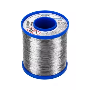 CYNEL LEC-LUT0112-1000 Sn60Pb40 lydmetalis su kanifolijos šerdimi 3mm 1kg ritė