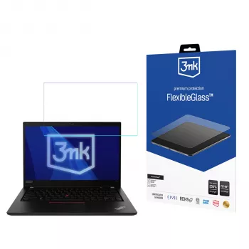 3MK PROTECTION Lenovo ThinkPad P14s Gen 2 lankstusis stiklas ekrano apsaugai - 14 colių, 7H hibridinis stiklas, 0,3mm