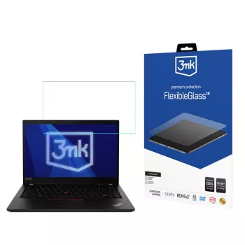 3MK PROTECTION Lenovo ThinkPad P14s Gen 2 lankstusis stiklas ekrano apsaugai - 14 colių, 7H hibridinis stiklas, 0,3mm