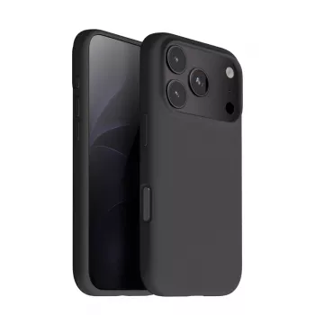 Crong Color Cover Magnetic dėklas iPhone 18 Pro Max / 17 Pro Max (juodas)