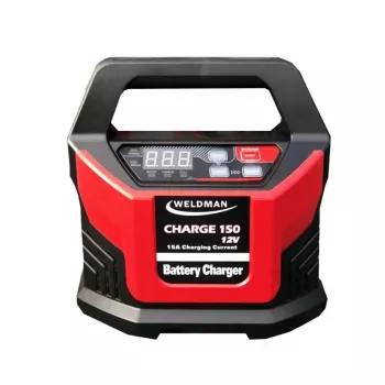 Greencell Weldman Charge 150 12V 230V 15A akumuliatorių įkroviklis 2-400Ah švino-rūgštiniams akumuliatoriams