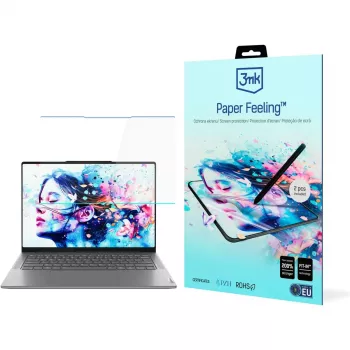 3MK PROTECTION Lenovo Yoga Pro 7 14AHP9 ekrano apsauginė plėvelė su popieriaus efektu - matinė PET plėvelė, atspari atspindžiams, įbrėžimams, optimizuota pieštukui