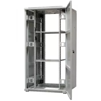 EMITERNET EmiterNet Top laisvai stovinti karkasinė spinta 32U 800x800x1540mm, plieno/stiklo priekinės durelės EM/SH05D-8832