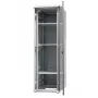 EMITER EmiterNet Top 42U laisvai stovintis serverių spintos korpusas, 600x1000x1980 mm, stiklinėmis priekinėmis durelėmis, juodas EM/SH05D-6042