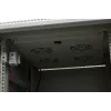 EMITER EmiterNet Top 42U laisvai stovintis serverių spintos korpusas, 600x1000x1980 mm, stiklinėmis priekinėmis durelėmis, juodas EM/SH05D-6042