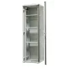 EMITER EM/SH05D-6642 EmiterNet Top 42U laisvai stovintis serverių spintos spintelė 600x600x1980mm juoda