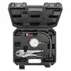 NEO TOOLS TOP-11-130 Stabdžių disko radialinio mušimo matuoklio rinkinys su 0,01 mm ciferblatiniu indikatoriumi, 60 kg magnetiniu pagrindu, lanksčia svirtimi