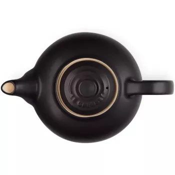 Le Creuset Stoneware arbatinis 1,3L juodas