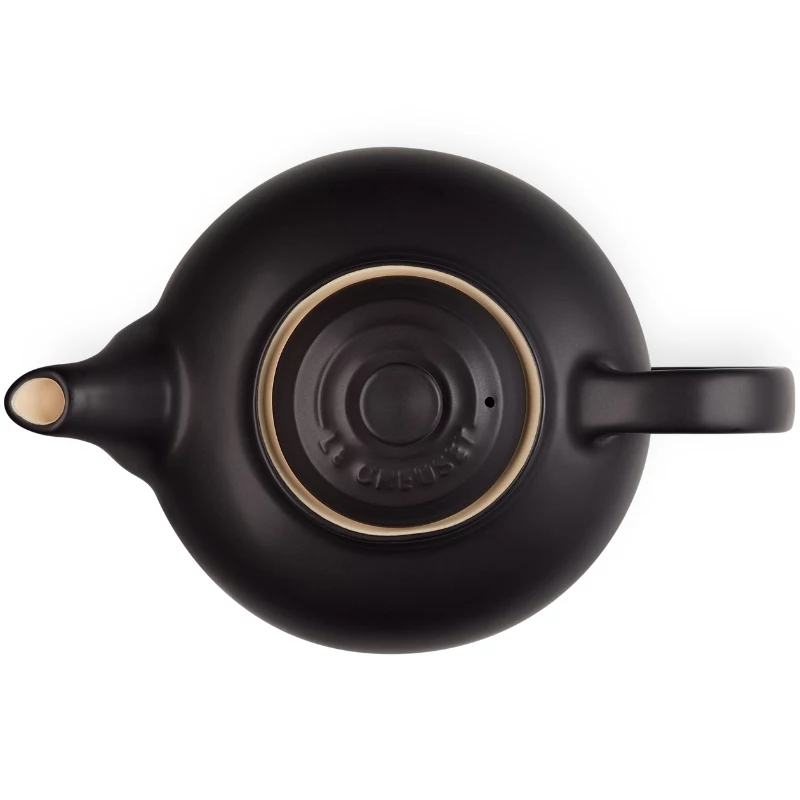 Le Creuset Stoneware arbatinis 1,3L juodas