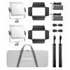 Godox Litemons LP600R 2x rinkinys RGB LED panelinis šviestuvas, 60W, 2500K-8500K, CRI 96, Bluetooth, dvigubas šviesos rinkinys