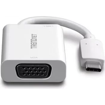 TRENDnet TUC-VGA2 USB-C į VGA adapteris – 1920x1200 @ 60Hz, juodas