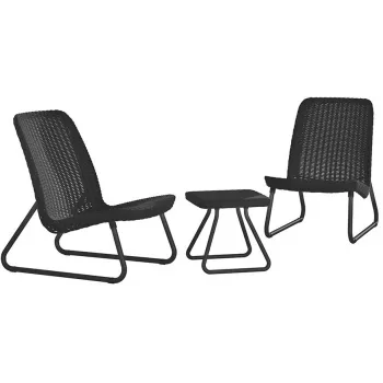 KETER sodo baldų rinkinys Rio Patio Set, pilkas