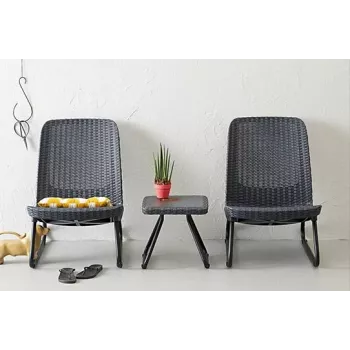 KETER sodo baldų rinkinys Rio Patio Set, pilkas