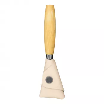 Morakniv Hook Knife 13385 nerūdijančio plieno drožimo peilis su aliejuoto beržo rankena, dešiniarankis