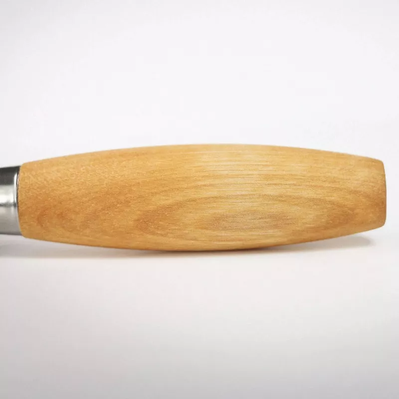Morakniv Hook Knife 13385 nerūdijančio plieno drožimo peilis su aliejuoto beržo rankena, dešiniarankis
