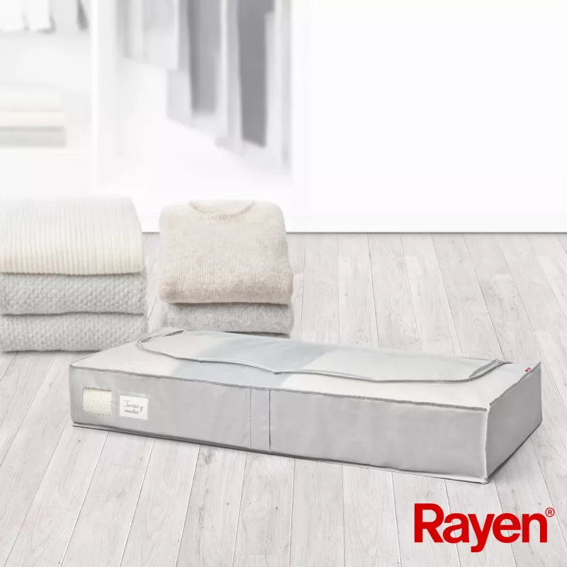 RAYEN Premium drabužių dėžė pilka 103x16x45cm