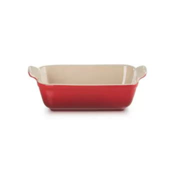 LE CREUSET Heritage stačiakampė kepimo forma 19x14cm / 1,1L raudona