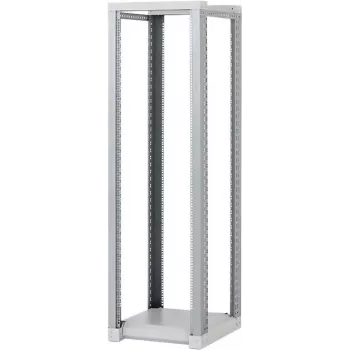 Triton RSX-27-XD6-CXX-A1 27U 19 inch sieninis serverinės spintos korpusas, 600x600mm, dviejų dalių atidaromas rėmas, šviesiai pilkas