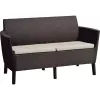 KETER Salemo dvivietė sofa, ruda
