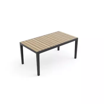KETER sodo stalas Deco Corale 160, teako atspalvio / pilkas