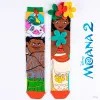 MADMIA Vaikų Kelių Kojinės Vaiana Moana 2 Gėlės 3D Maui Disney / Md026