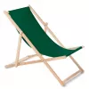 Klasikinis gulimas krėslas iš buko medienos GreenBlue GB183, tamsiai žalia