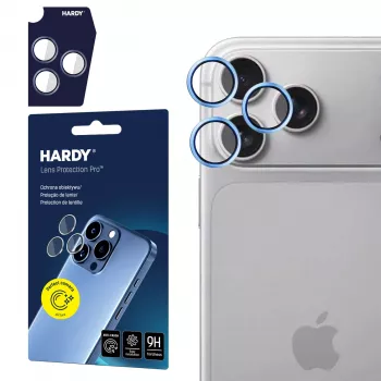 3MK PROTECTION Apple iPhone 18 Pro / 18 Pro Max - HARDY Lens Protection Pro šviesiai mėlyna