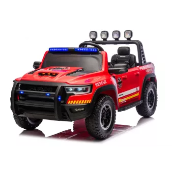 LEAN CARS RAM ZB629-F baterijomis varomas ugniagesių automobilis