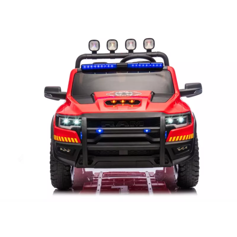 LEAN CARS RAM ZB629-F baterijomis varomas ugniagesių automobilis