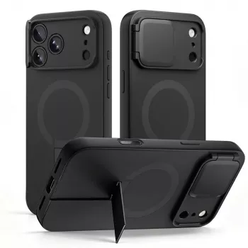 TECH-PROTECT Kevlar Aura MagSafe iPhone 17 Pro / 18 Pro dėklas, juodas