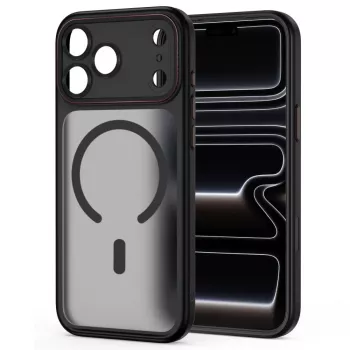 TECH-PROTECT MAGCAM MAGSAFE IPHONE 17 PRO MAX / 18 PRO MAX MATTE BLACK/RED