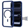 TECH-PROTECT MAGONE MAGSAFE CC + GLASS 2-PACK iPhone 17 Pro Max / 18 Pro Max korpusas ir stiklas, tamsiai mėlynas/permatomas